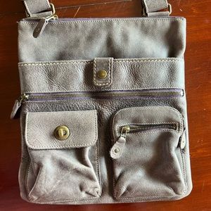Roots Leather Purse